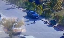 Para çaldı gizlenmek yerine kameraya el salladı