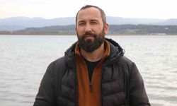 Sapanca Gölü'nde ilginç görüntü