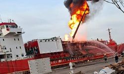 Türk gemisi Ukrayna limanında vuruldu