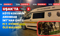 Uşak'ta Kan Donduran Olay: Tek Yaşayan Adam Canına Kıydı