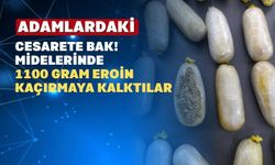 Uşak polisi midesinde eroin saklayan 2 şüpheliyi yakaladı