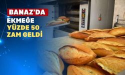 Uşak’ın Banaz İlçesinde ekmeğe zam geldi