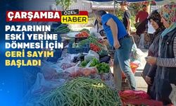 Uşak Çarşamba pazarı eski yeri için çalışmalar başladı