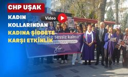 CHP Uşak Kadın Kolları; “Kadına Şiddette Birinciyiz”