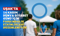 Uşaklılar Dünya Diyabet Gününde Bir Araya Geliyor