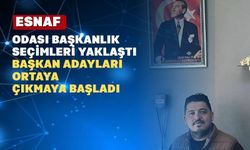 Uşak’ın bu esnaf odasında bir başkan adayı çıktı