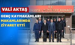 Uşak Valisi Aktaş’tan Genç Kaymakamlara ‘Hayırlı Olsun’ Ziyareti