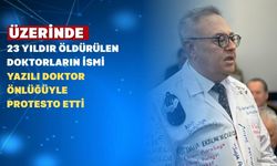 Uşak’ın Doktor Vekilinden Doktor Önlüklü Protesto