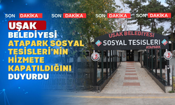 Atapark Sosyal Tesisleri Geçici Süreyle Hizmete Kapatıldı