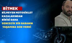 Kahrolası Motosiklet Kazası Uşaklı Genç Bir Babayı Aramızdan Aldı