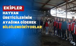 Uşak Tarım ve Orman Müdürlüğü Ekipleri Üreticilerle İç İçe
