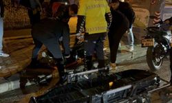 Alkollü motosiklet sürücüsü otomobille çarpıştı: 1 yaralı