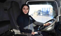 'Kadınsın yapamazsın' dediler, tır şoförü oldu