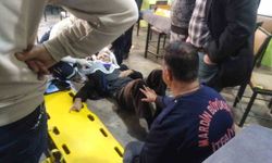 Kıraathanede tavan çöktü: 2 yaralı