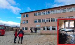 Alaba Köyü'nde Okulda Çıkan Yangın Korkuttu