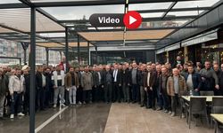 Uşak Servisçiler Esnaf Odası Başkan Adayı Doğan Börekçi Gövde Gösterisi Yaptı