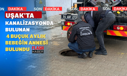 Uşak'ta kanalizasyondan bebeği çıkan kadın serbest bırakıldı