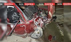 Uşak Cezaevi Kavşağında Feci Kaza