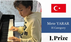 Uşaklı Minik Besteci Mete Yarar Dünya Birincisi Oldu