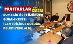 Uşak’ın Muhtarları Belediyeye Su Kesintilerini Sordu