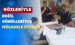 Uşak’ta Körleme Satranç Turnuvası Düzenlendi