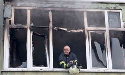 5 katlı binada yangın çıktı: 8 kişi kurtarıldı