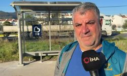 Babanın kızı üşümesin diye yaptığı durak belediyeyi harekete geçirdi