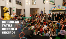 Uşaklı çocuklar yarıyıl tatilinde doyasıya eğlendi