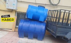 Uşak’ta vatandaş su deposu yaptırmak için sıraya girdi