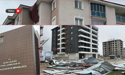 Uşak'taki kuvvetli rüzgarın korkunç bilançosu