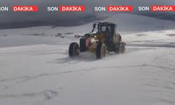 Uşak’a yağan kar köy yollarını kapadı mı?