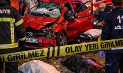 Otomobil direğe çarptı: aynı aileden 2 kişi öldü