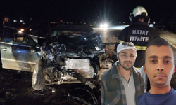 Uşaklı gençler yaşadıkları kötü kazayı atlattı