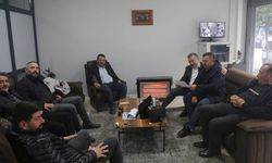 Uşaklı muhtarlar irtibat ofisini çok sevdi