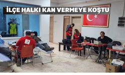 Uşak’ın o ilçesinde vatandaş kan vermeye koştu