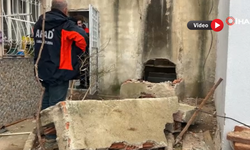 Uşak'ta 52 yaşındaki adamın üzerine duvar devrildi