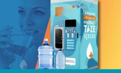 Uşak’ta kiralık vitaminli otomatik su satış makinesi