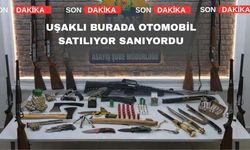 Uşak Galericiler Sitesi cephanelik çıktı