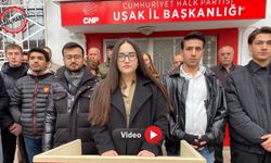 CHP Uşak Gençlik Kolları’ndan Dikkat Çeken Açıklama: “Gençlik Susmayacak”