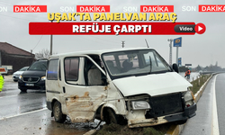 Uşak'ta feci kaza: 1 kişi yaralandı