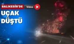 Uçak Düştü Pilot şehit oldu