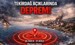 Marmara Denizi’nde Korkutan Deprem