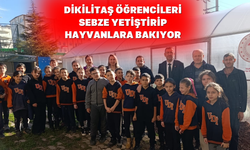 Uşak’ta ilkokul öğrencileri tarım ve hayvancılıkla iç içe