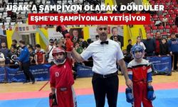 Uşak’ın Eşme ilçesi başarılı sporcu fabrikası gibi