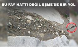 Dikkat; Uşak’ın Eşme ilçesinde yollarda çukur var!