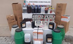 Uşak Jandarmasından Ulubey ilçesinde kaçak içki operasyonu