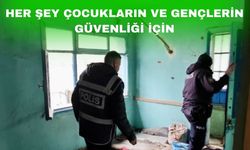 Uşak’ta okul binaları ve metruk binalar denetlendi