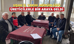 Uşak Tarım ve Orman Müdürlüğü ekipleri sahadaydı