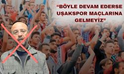 Uşakspor taraftarı Mustafa Yalım’ı “istenmeyen Adam” ilan etti