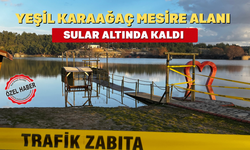 Yeşil Karaağaç’ı Su Bastı: Mesire Alanı Göle Döndü